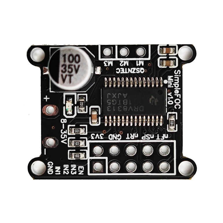 SimpleFOC Mini DRV8313 Module DC Brushless Motor Driver Board FOC Control Driver SVPWM Control DC 8-30V