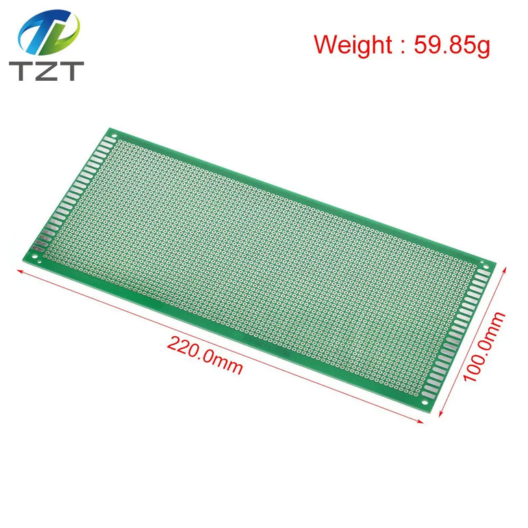 TZT 1pcs 10x22cm 100x220 mm Single Side plate board
