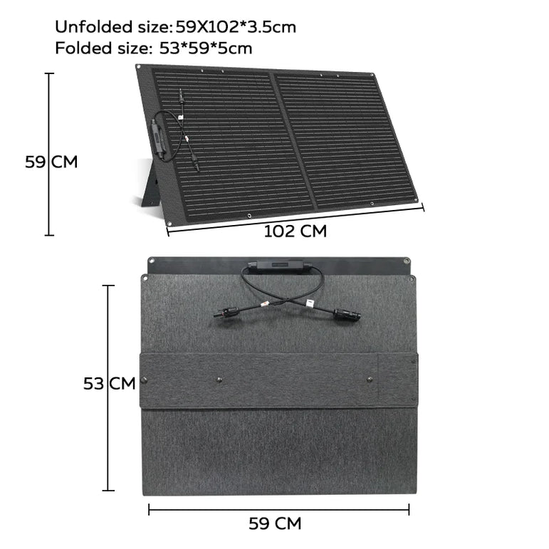 100W Solar Panel Portable Folding 54W 36W 21W Solar Generator for Camping Balcony photovoltaic panels Waterproof