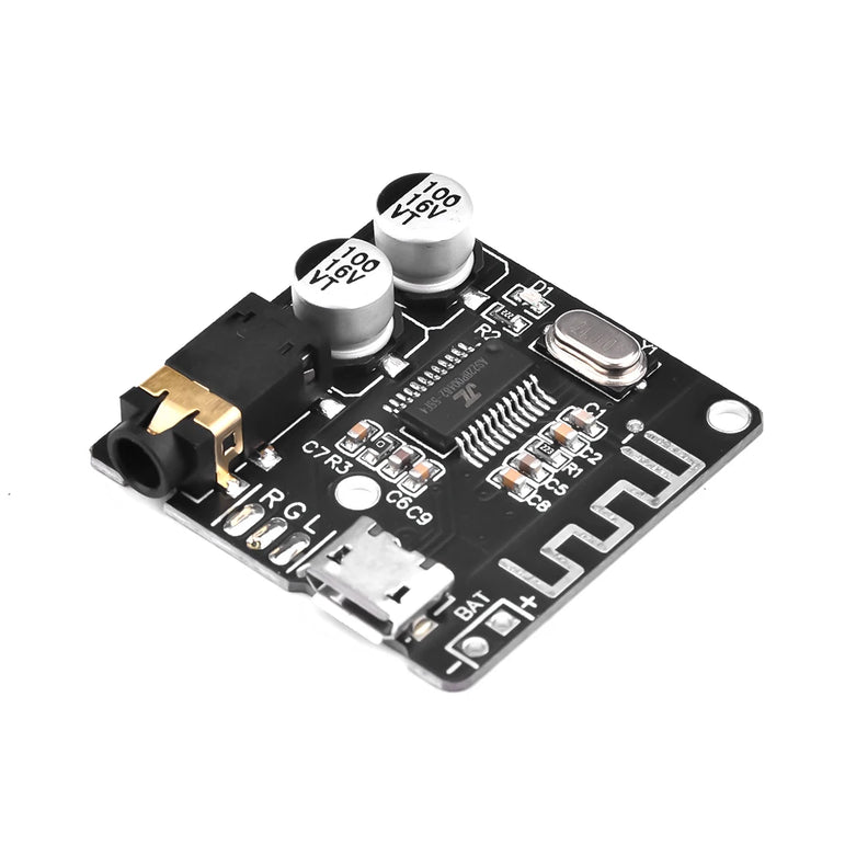 VHM-314 Wireless Stereo Music Module Audio Aux Bluetooth-Compatible 4.1/5.0 MP3 Decoding Player Board Type-C Micro USB 5V Power