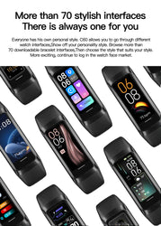 LIGE Amoled Smart Watch Men 2025 Smart Band Women Heart Rate Blood Smartwartch Waterproof Smart Bracelet Sport Fitness Tracker