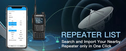TIDRADIO 10W Walkie Talkie long range Portable Radio connection cell Phone Outdoor Programming Two Way Commutator TD-H8 VHF UHF