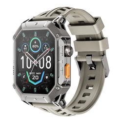 HAYLOU IRON N1 Smartwatchs 2.13’’ AMOLED Display 5ATM Waterproof Bluetooth Call Outdoor Sport Smart Watch 30 Days Battery Life