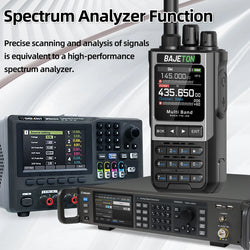 BAJETON BJ-8300 Ham Radio SW AM SSB CB Amateur Wireless Bluetooth Phone Programming Walkie Talkie NOAA Handheld Two Way Radio