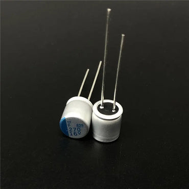 270uF 16V Nippon Chemi-con NCC PSF serires  8x8mm Super Low ESR 16V270uF For Motherboard VGA Solid Capacitors