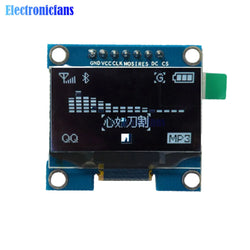 1.3 Inch 1.3" White OLED LCD 4PIN Display Module IIC I2C Interface 128x64 for Arduino