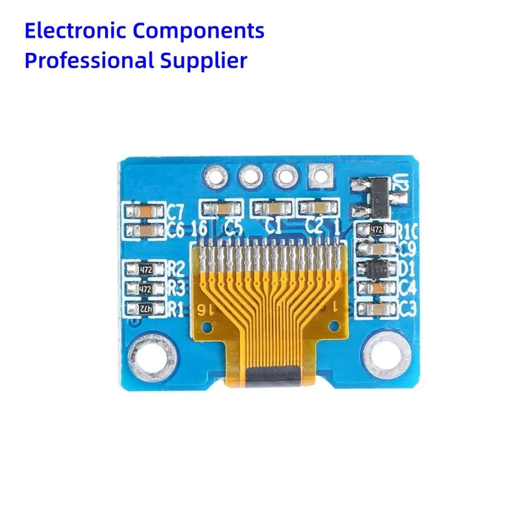 0.42” 0.42 Inch White OLED Display LCD Screen Module Full View LED 3.3V SSD1306 72X40 Serial 72*40 I2C IIC/SPI Interface