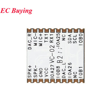 2pcs/1pc VC-02 AI Intelligent Network-free Pure Offline Voice Development Board VC02 2MB Recognition English Voice Sound Control