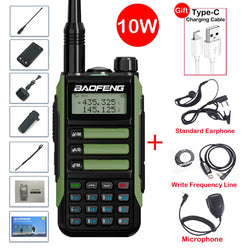 2025 Baofeng UV-16 Max IP68 Waterproof Walkie Talkie Dual Band High Power CB Radio Vhf Uhf CB Ham Radio Long Range Two Way Radio