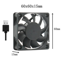 Silent USB fan 40mm 50mm 60mm 70mm 80mm 90mm 120mm cooling fans cooler With USB Cable Ventilator Fan for DIY PC Router chassis