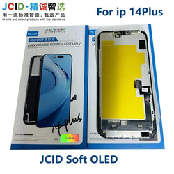 JCID OLED Screen Diagnosable Assembly NEW Soft Hard FHD Touch Display Pantalla For iphone 12 13 15 16 Without IC Removal No Pop