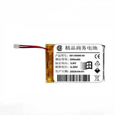 300mAh 3.8/4.38V 361-00086-00 Watch Battery for Garmin 010-01959-00, Approach G10 Instinct Solar