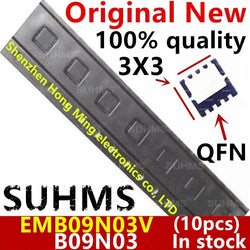 (10piece)100% New EMB09N03H EMB09N03V B09N03H B09N03V EMB09N03 B09N03 QFN-8 Chipset