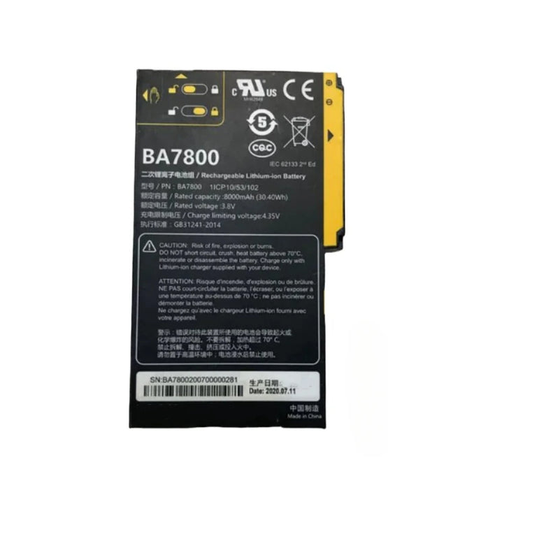 Battery BA7800 8000mAh 30.40Wh 3.8V Battery for Jisibao UT10 A8 Beidou Handheld GPS Batteries