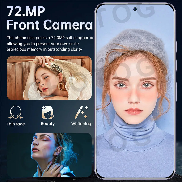 New SMS 24 Ultra Mobile Phones 22GB+2TB Global Version Smartphone 5G Dual Sim Android Cellphones Snapdragon 8 gen 3 Cell Phone