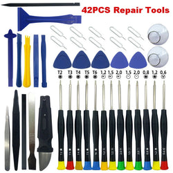 22 in 1 Mobile Phone Repair Tools Disassemble Repair Kit for iPhone Screwdriver Combination Skid Multi Function Disassembly Set