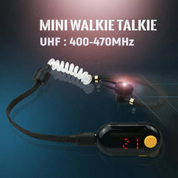 Walkie Talkie Radio, 2 Way Radio, 25 Channel, 400-470MHz, 1 km Range, 0.5W, 1Pc
