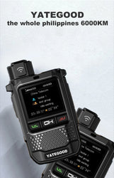 YATEGOOD G650 Walkie Talkie No distance limit Intercom Long standby Portable More than 5000KM 4G 5G