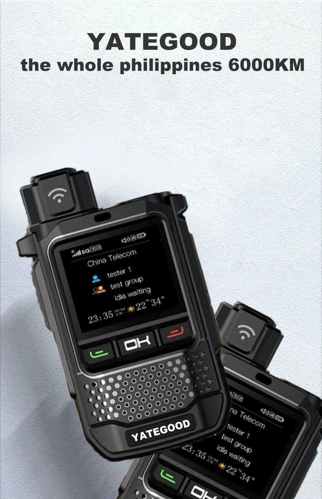 YATEGOOD G650 Walkie Talkie No distance limit Intercom Long standby Portable More than 5000KM 4G 5G