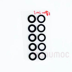 5set OEM Back Camera Glass Lens With Sticker Tape For iPhone 7 8 Plus X XS Max XR 11 13 Pro 14 Plus 12 mini 15 16 Phone Repair