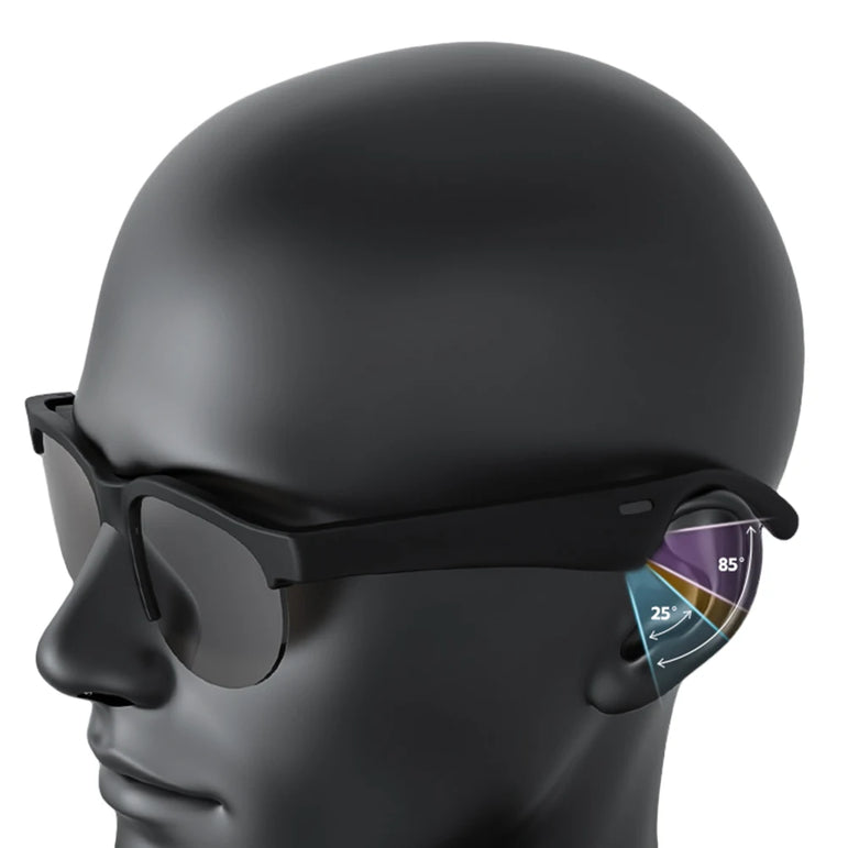 AI Intelligent Translation Glasses Bluetooth-Compatible 5.4 Wireless Sunglasses Built-in Microphone Speakers Wireless Headphones