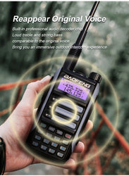 Baofeng UV16Pro V2 50KM CB Ham Radio Station Two Way Amateur VHF Powerful 10Watts UV16 Walkie Talkie Hunting Radios