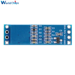 0.69 inch 96x16 OLED Display Module White Display LCD Screen Control Board with Pin for Arduino 3-5.5V IIC Interface