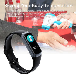 LIGE 1.1 inch Amoled Smart Watch Smartwatch Band Women Heart Rate Monitoring Waterproof men Smart Bracelet Sport Fitness Tracker