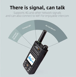 KSUN ZL10 Zello Walkie Talkie Handy Long Range 4G GPS Wifi Blue tooth Mobile Ham Radio Two Way Radio Walkie Talkie 100km
