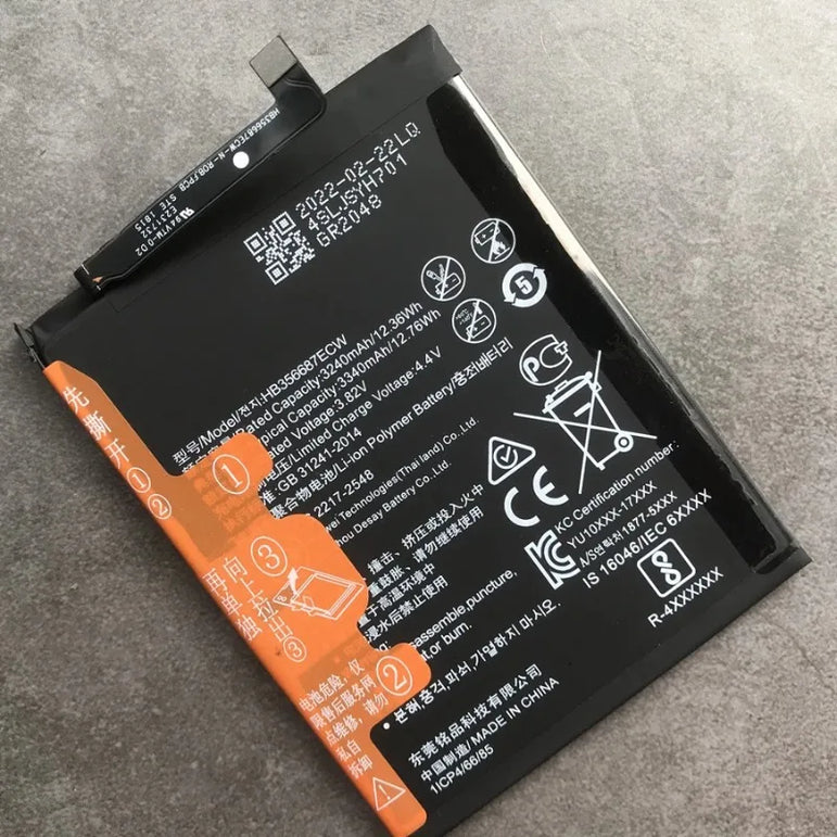 HB356687ECW 3340mAh New Phone Battery for Huawei Mate 10 Lite P30 Lite G10 , Nova 2 Plus 2i 3i 4e , Honor 9i 7X,Mate SE