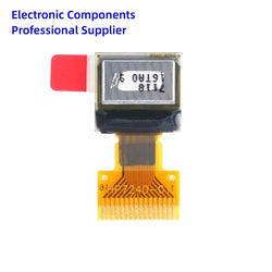 0.42” 0.42 Inch White OLED Display LCD Screen Module Full View LED 3.3V SSD1306 72X40 Serial 72*40 I2C IIC/SPI Interface