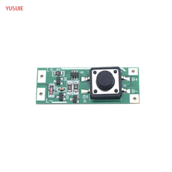 YUSIJIE-324 DIY flash LED module bicycle LED light flashlight PCBA 3-12V voltage LED control board button switch
