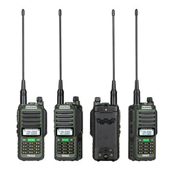 Baofeng UV-S22 PRO V2 IP68 Waterproof Walkie Talkie Dual Band 136-174/400-520MHz Ham Radio 10W Power 50KM Range 128CH FM Radio