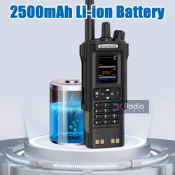 New BAOFENG DM-32 Walkie Talkie With Belt Holster DMR GPS 10W Programming Wireless Copy Frequency Type-C DM32 Ham Two Way Radios