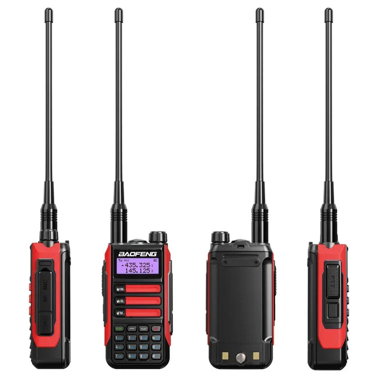 Baofeng UV16Pro V2 50KM CB Ham Radio Station Two Way Amateur VHF Powerful 10Watts UV16 Walkie Talkie Hunting Radios