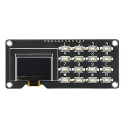 0.96 inch/1.3 inch  LCD Screen Board OLED Display Module IIC White SH1106 SSD1306 SSD1315 with 4x4 Key Matrix Keypadfor Arduino
