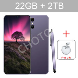 2025 New S+ 24 Ultra Original Intelligent 5G Dual Card Dual Standby Android 14 System 22GB+2TB Global Version 8000mAh Battery