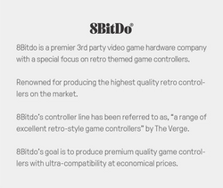 8BitDo Micro Bluetooth Controller Pocket-sized Mini gamepad for Switch, Android, and Raspberry Pi, Support Keyboard Mode