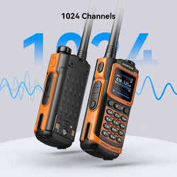 Baofeng AD-20 Walkie Talkie Full Band Analog/Digital Wireless Copy Frequency 1024CH Text Message Digital Encryption Record Radio
