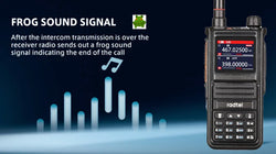 Radtel RT-470X Full Band Ham Radio 256 Channel Air Band Two Way Radio USB-C Aviation NOAA Police Marine Amateur HT Scanner Roger