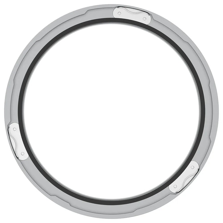 Metal Bezel Ring Replacement Case Cover Ring Tempered Glass Protective Flim Metal Watch Bezel for CMF by Nothing Watch Pro 2