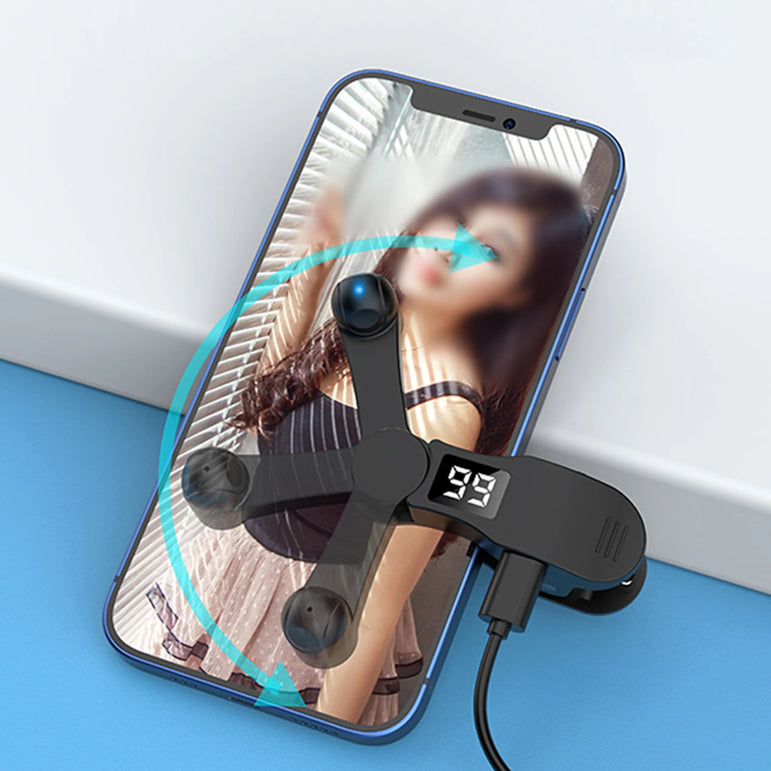 Digital Auto Screen Clicker Game Screen Touch Tripods Tapper USB Auto Clicker Device for Smart Phone Gaming Shopping Giving Like