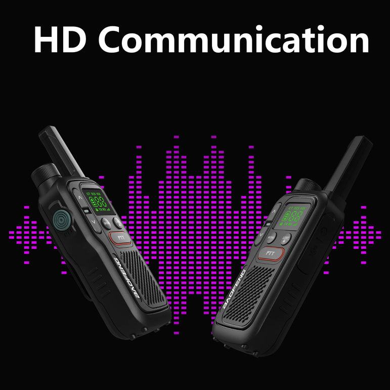 Baofeng BF-T18 PMR446 Walkie Talkie Type-C Charge European 446MHz 16 Channels Long Range Upgraded BF-T20 Mini Two Way Ham Radios