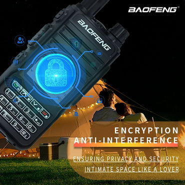 Baofeng RD-K5 Ham Walkie Talkie High Gain Antenna Encryption Anti-interference Air Band 108-136 Mhz 5-10KM Uhf Vhf Two Way Radio