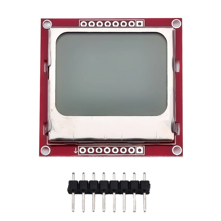 Smart Electronics LCD Module Display Monitor adapter PCB 84*48 84x84 lcd 5110 Nokia 5110 Screen for Arduino