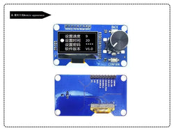 New SM 0.96/1.3 Inch White OLED Display, EC11 Rotary Encoder, IIC Interface for Arduino, DIY Electronics, High Resolution Screen