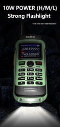 Radtel RT-330 10W Gps Bluetooth App Programming Amateur Radio Power Full Band 136-520MHz TX RX Aviation Frequency  Receive NOAA