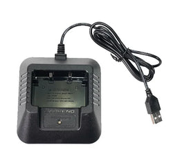 1/2PCS Baofeng UV 5R walkie talkie remote communication dual band VHF UHF FM transceiver bidirectional USB fast charging