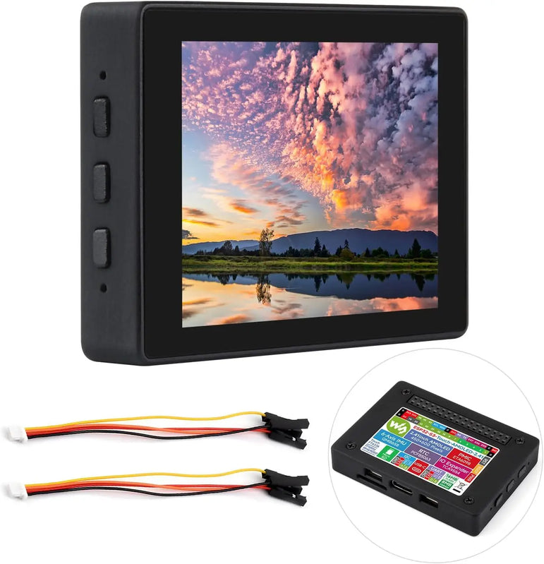 Waveshare ESP32-S3 2.41 inch AMOLED Display Development Board 600×450 Touchscreen ESP32 Display for  Arduino IDE ESP-IDF HMI