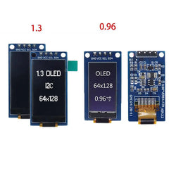 0.96 1.3 inch OLED display 64×128 LCD module SH1107 LCD 1.3";OLED Vertical screen module for arduino.